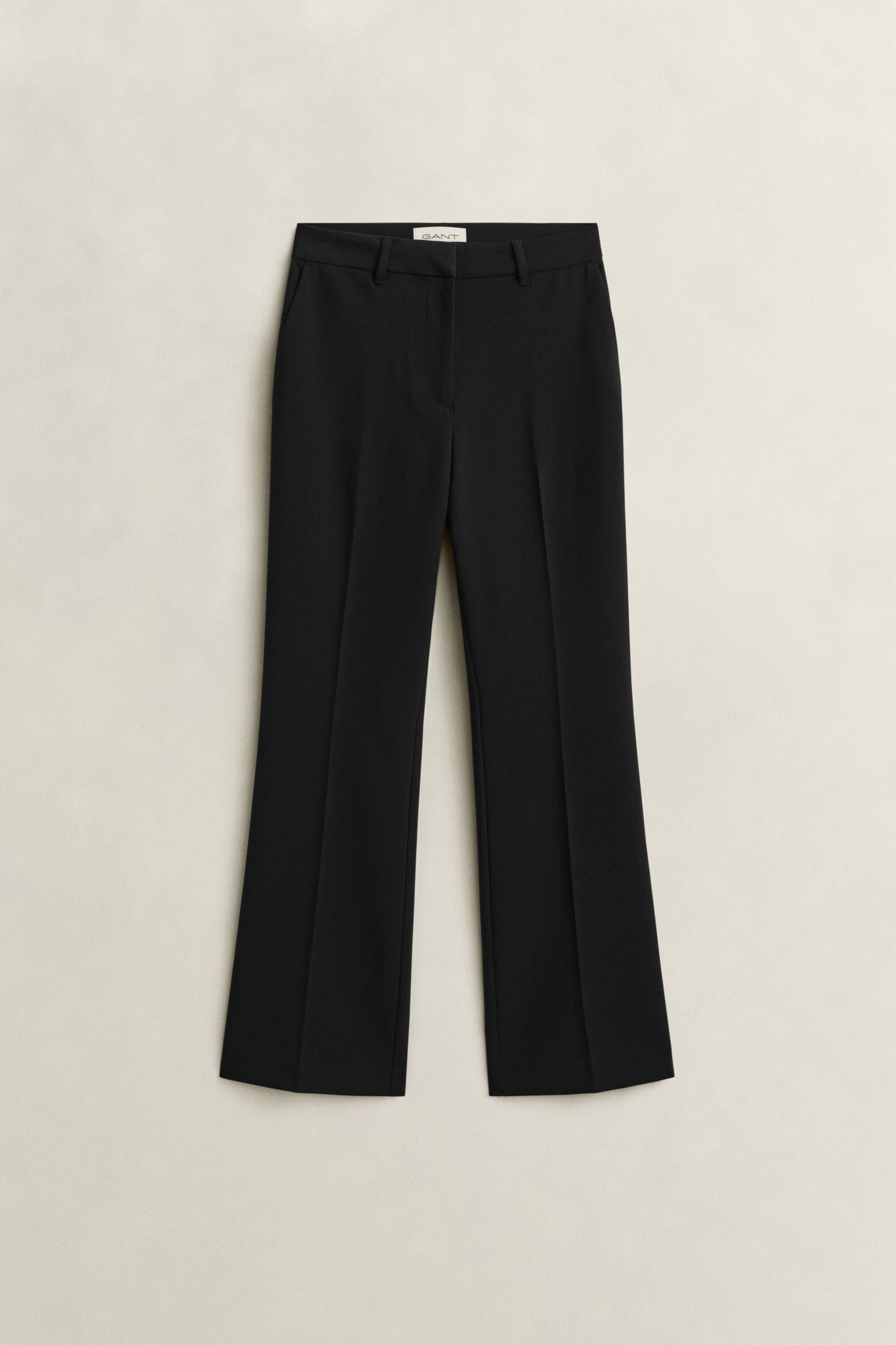 Pantalon coupe slim évasé