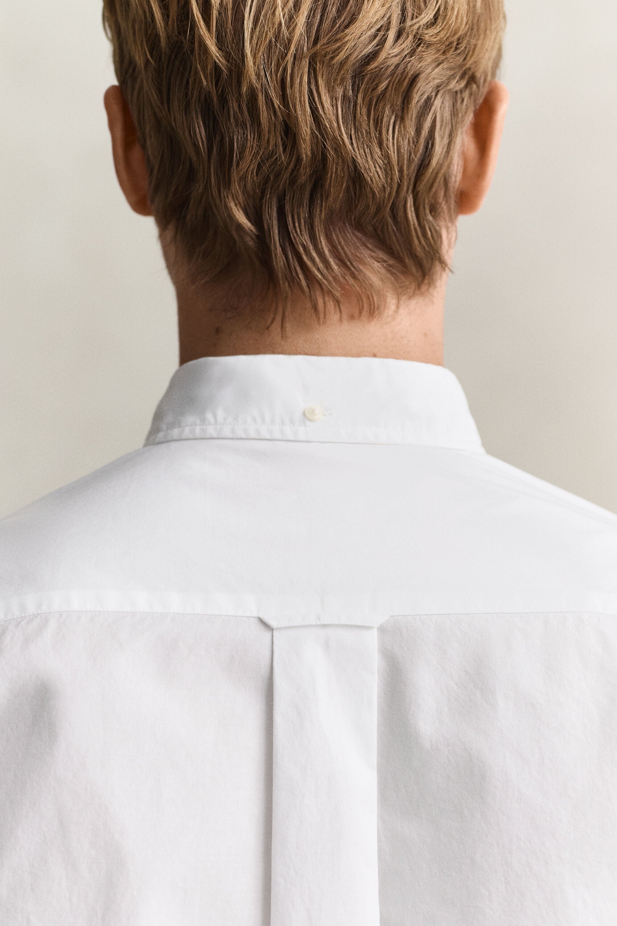Chemise regular classique en popeline