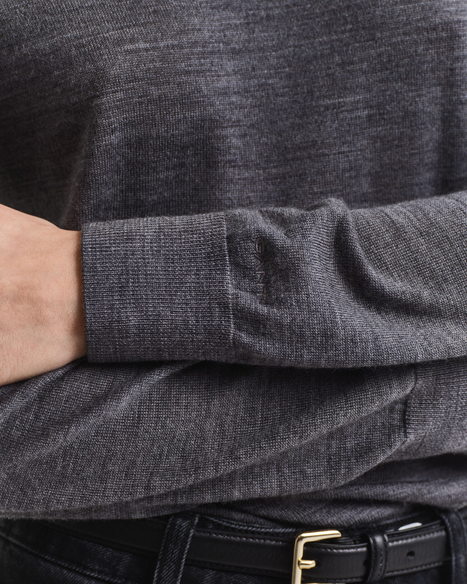 Pull col roulé en laine mérinos extrafine