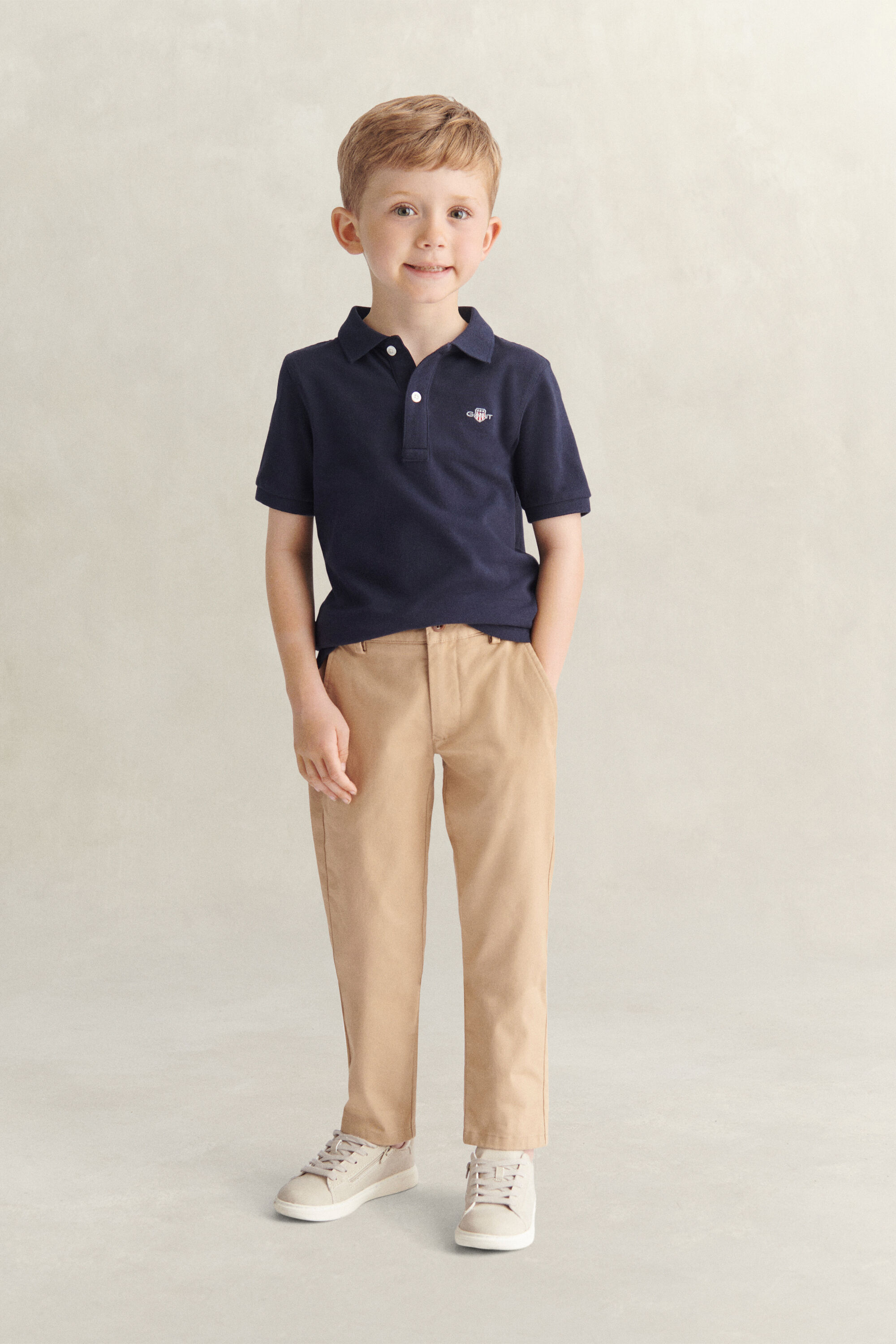 Polo avec écusson Enfant