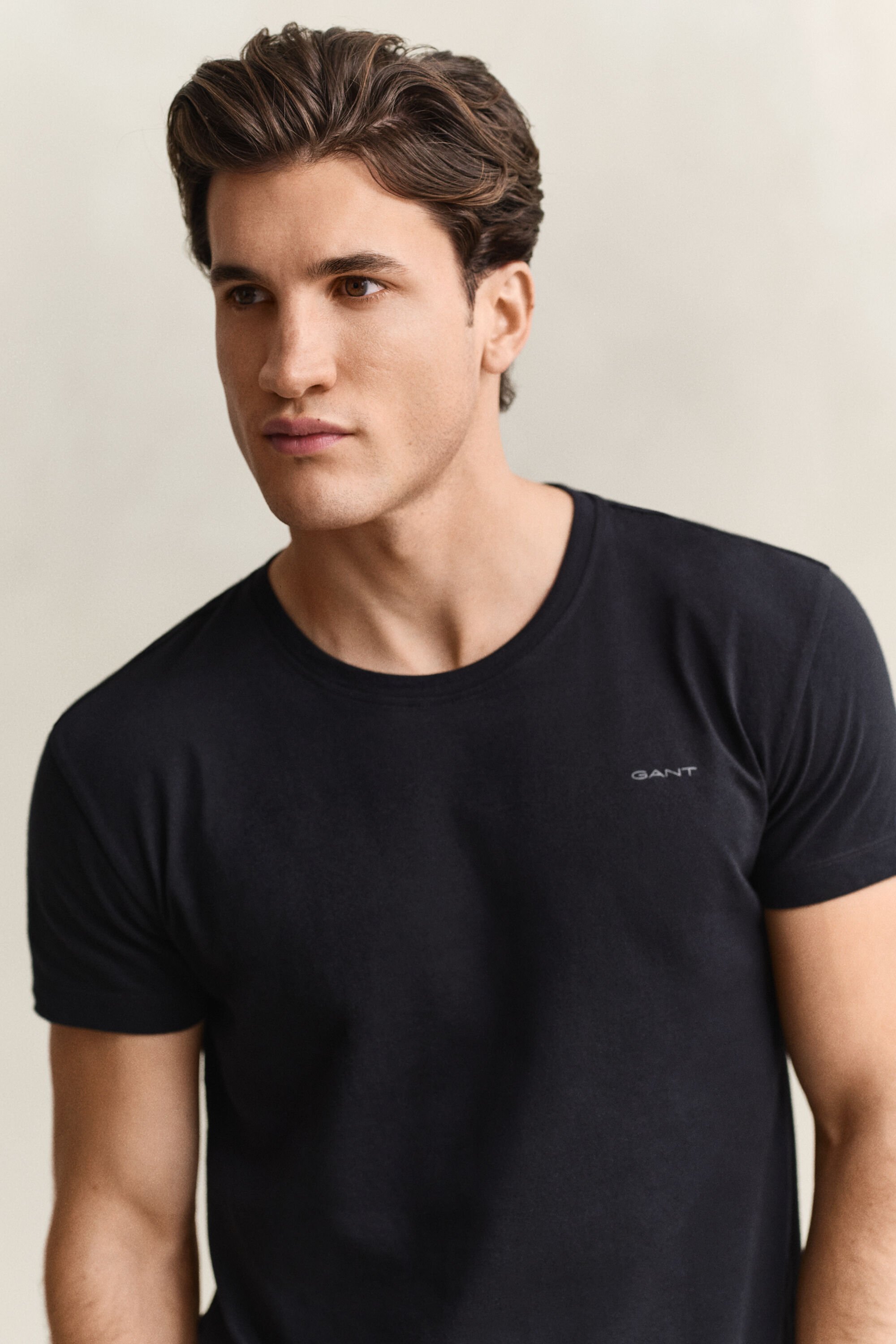 Lot de 2 t-shirts col rond