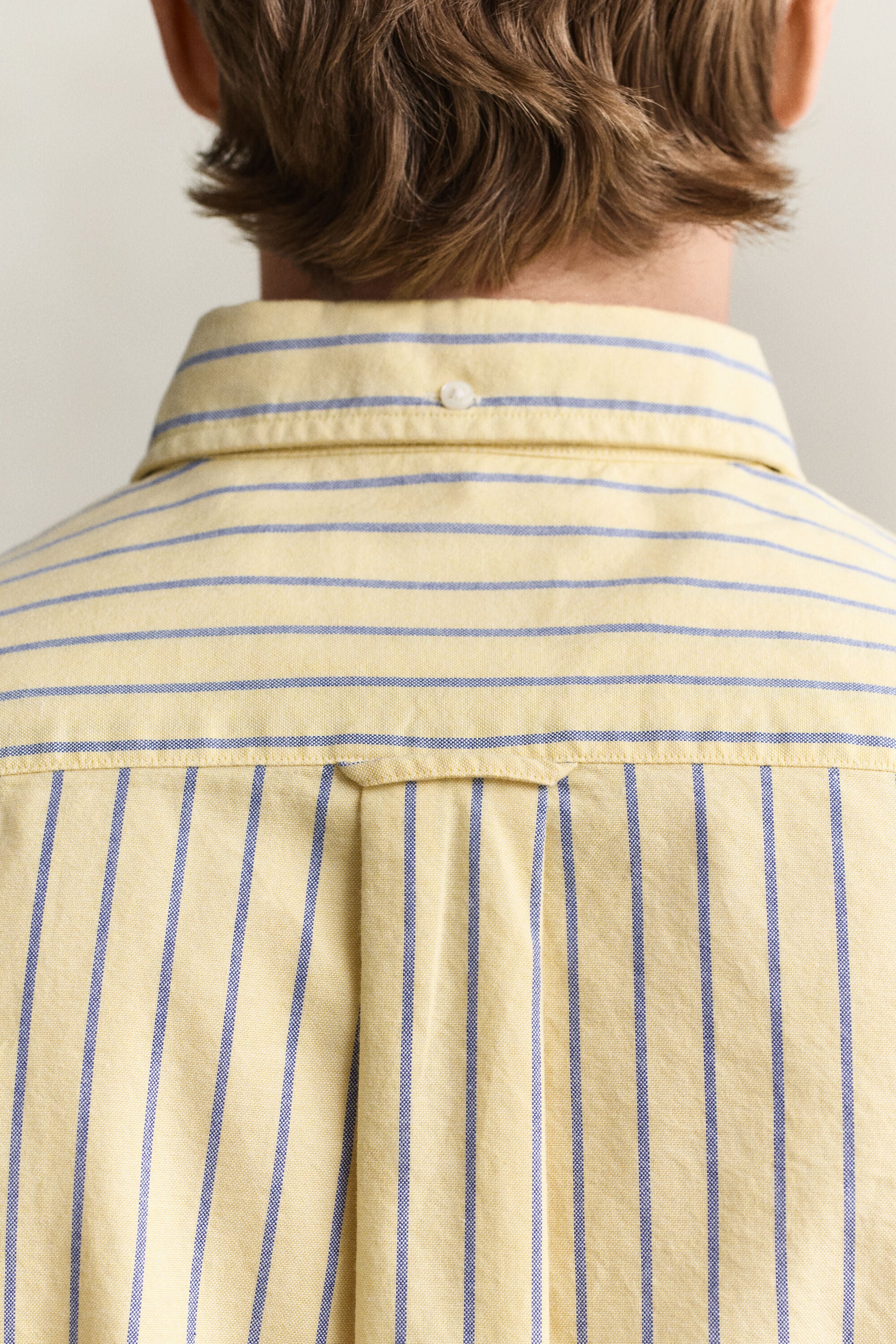 Chemise en coton Oxford classique à rayures
