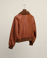 Veste en cuir Wrangler x GANT