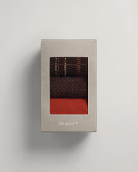 Coffret cadeau de 3&nbsp;paires de chaussettes &agrave; carreaux