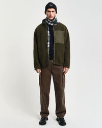 Sweat zippé en polaire réversible