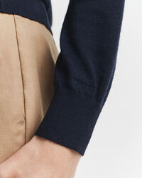 Pull col roulé en laine mérinos extrafine