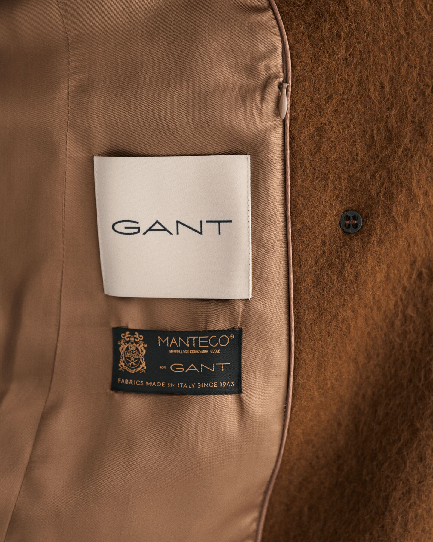 Manteau en laine mélangée