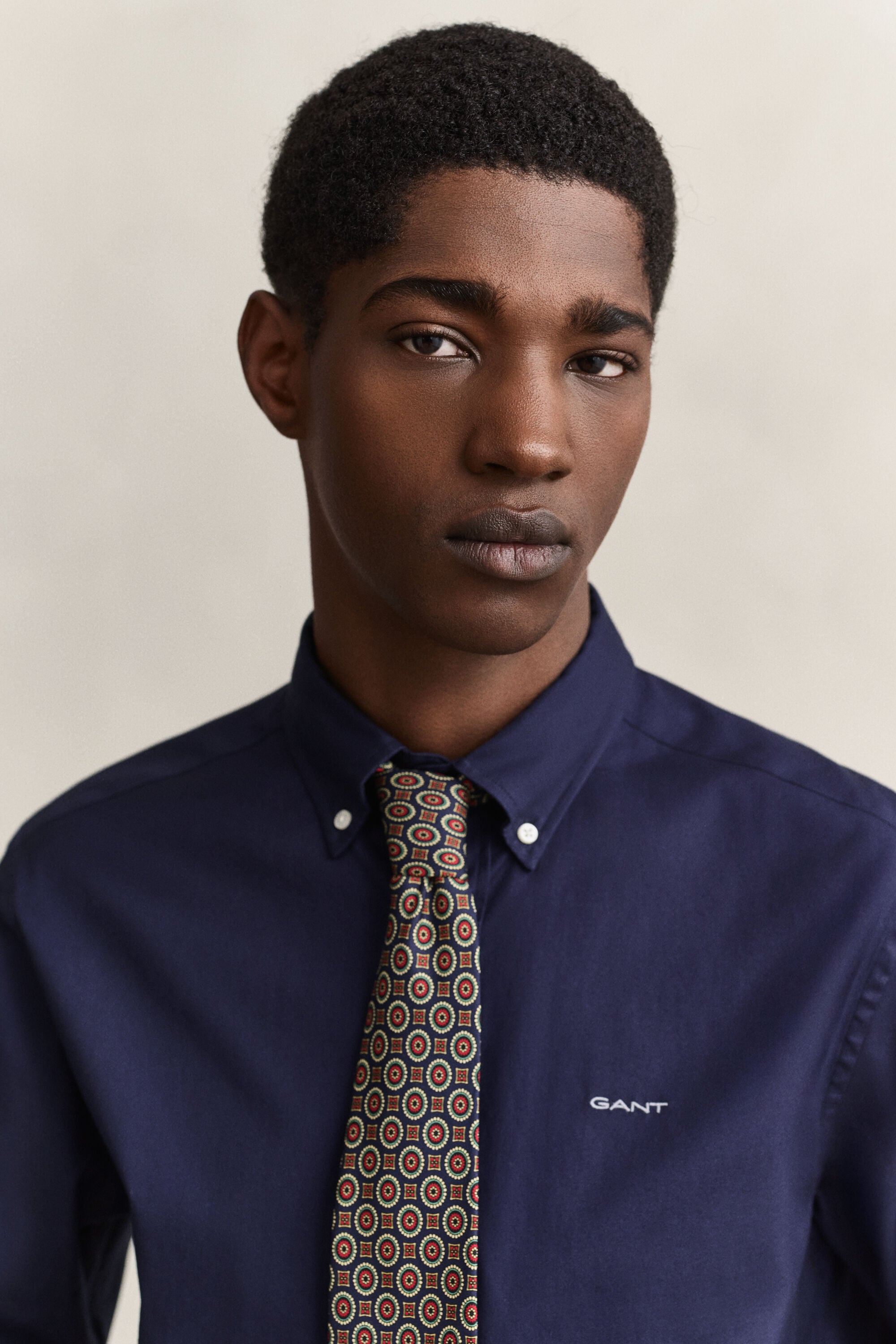 Chemise coupe regular en coton Oxford Pinpoint