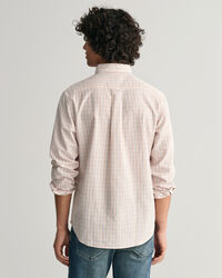 Chemise regular fit en coton Oxford Tattersall Archive
