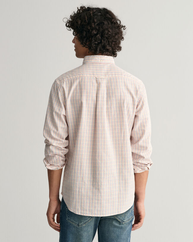 Chemise regular fit en coton Oxford Tattersall Archive