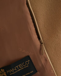 Manteau ajusté en laine mélangée