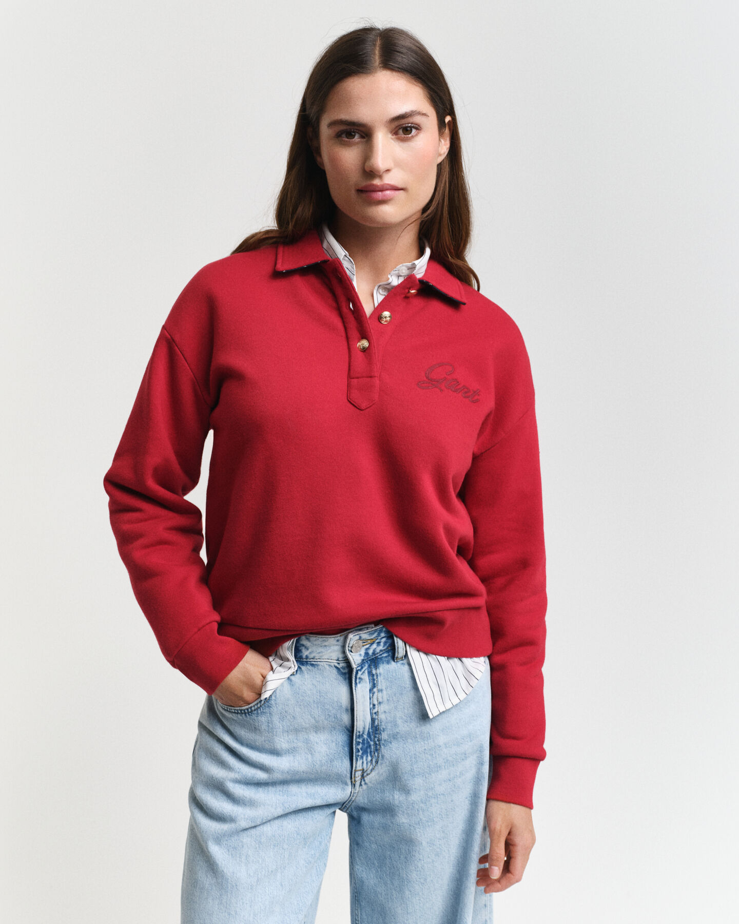 Sweat-shirt Rugger Script Graphic