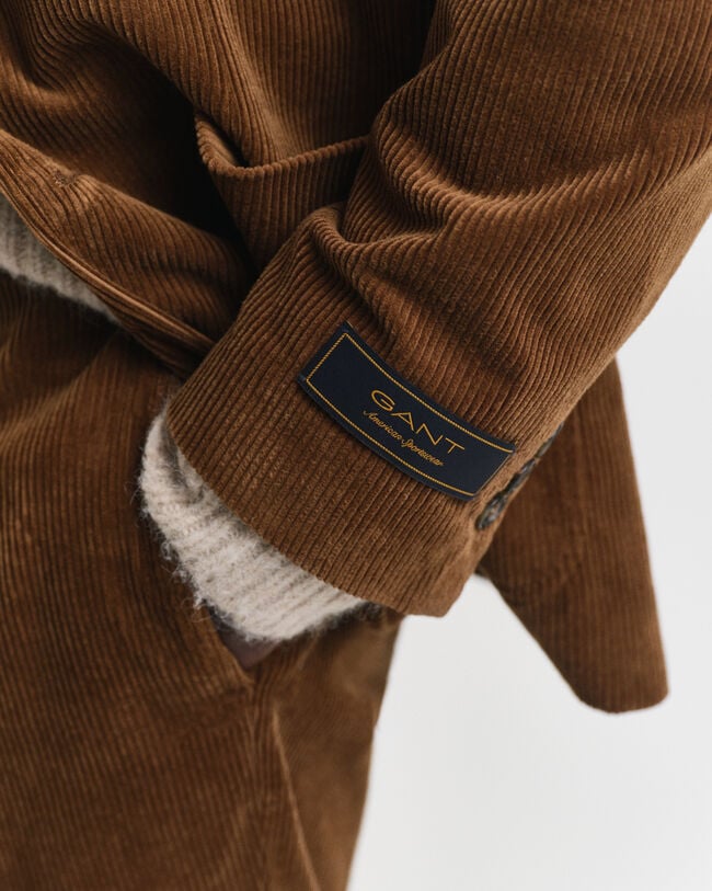 Veste blazer regular fit en velours côtelé