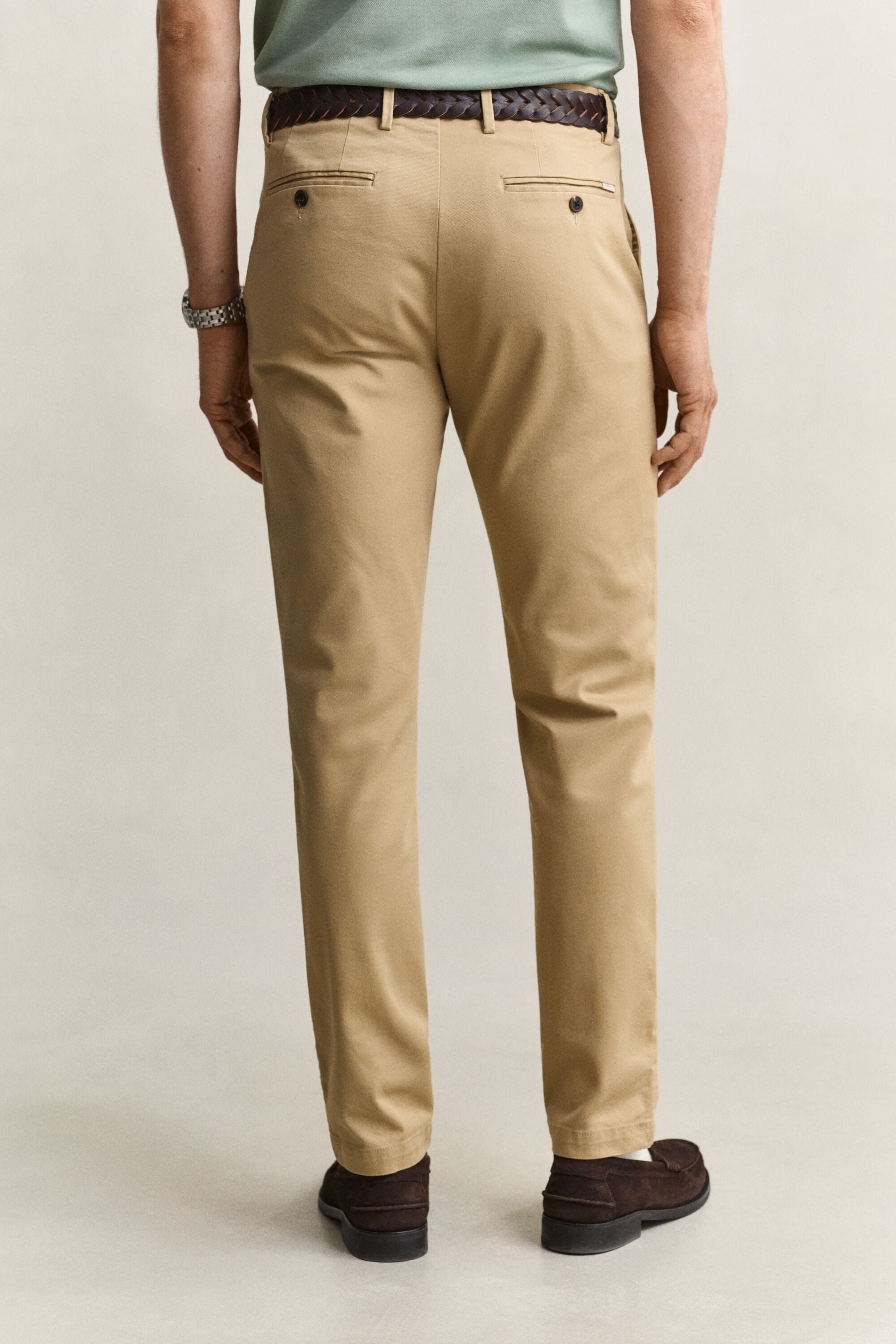 Pantalon chino slim élégant