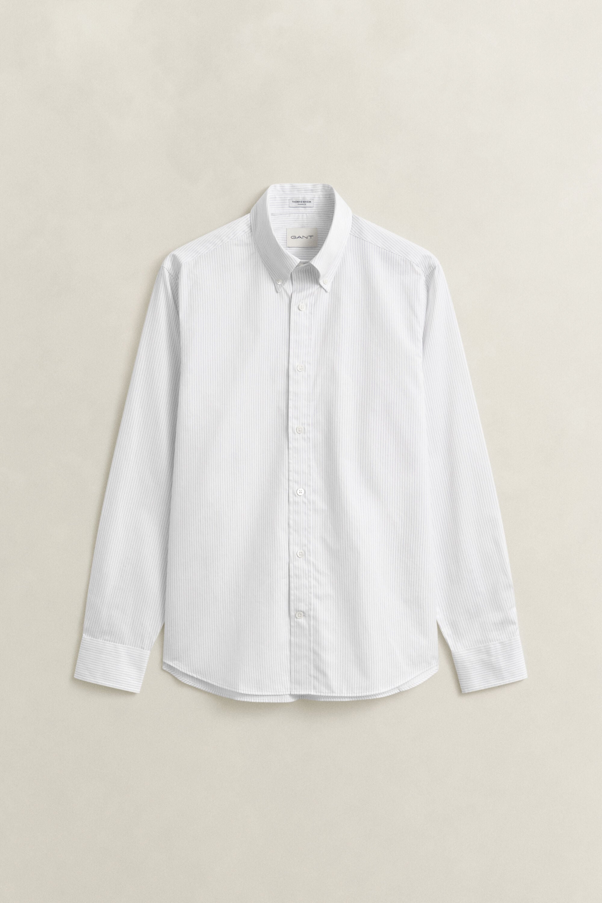 Chemise habillée en sergé à rayures
