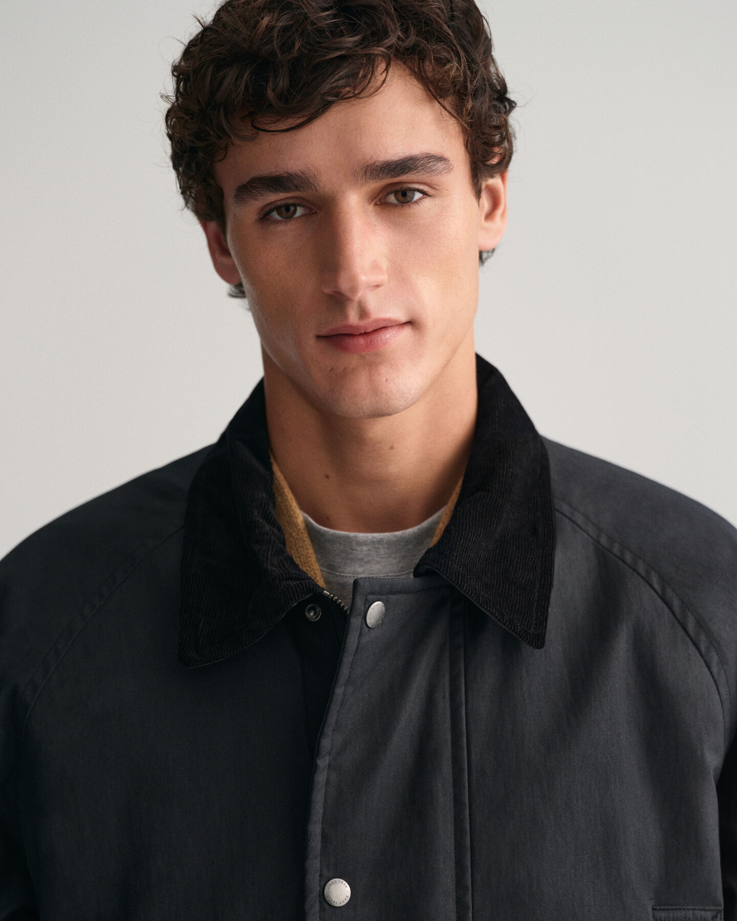 Veste en coton ciré