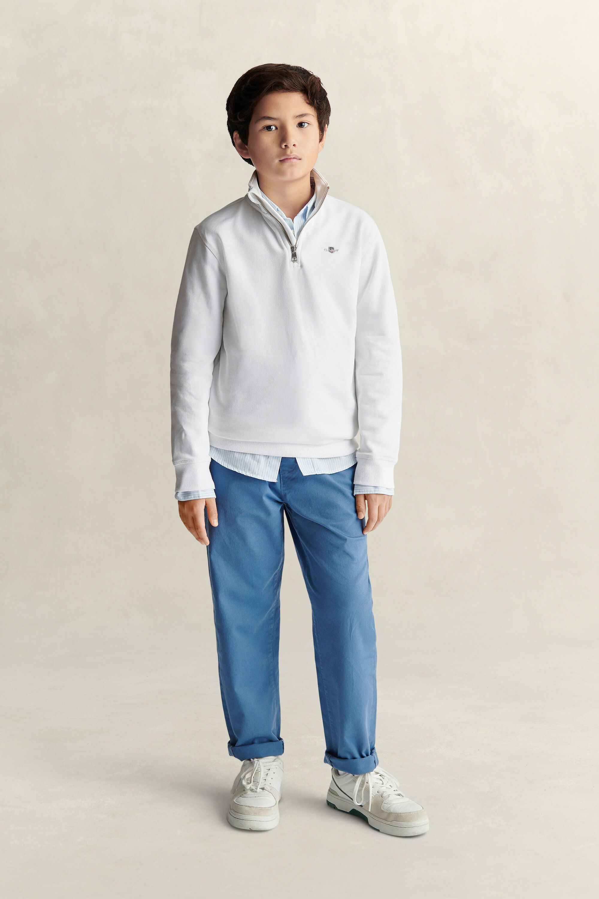 Sweat-shirt à col zippé pour Ado Garçon