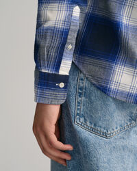 Chemise regular fit en flanelle à carreaux Shadow