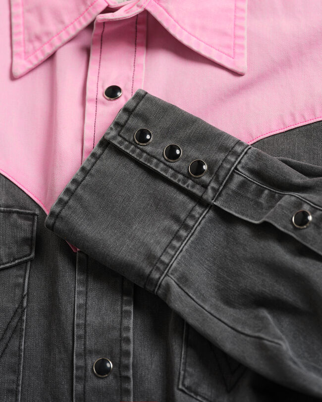 Chemise relaxed fit Neon Western Wrangler x GANT