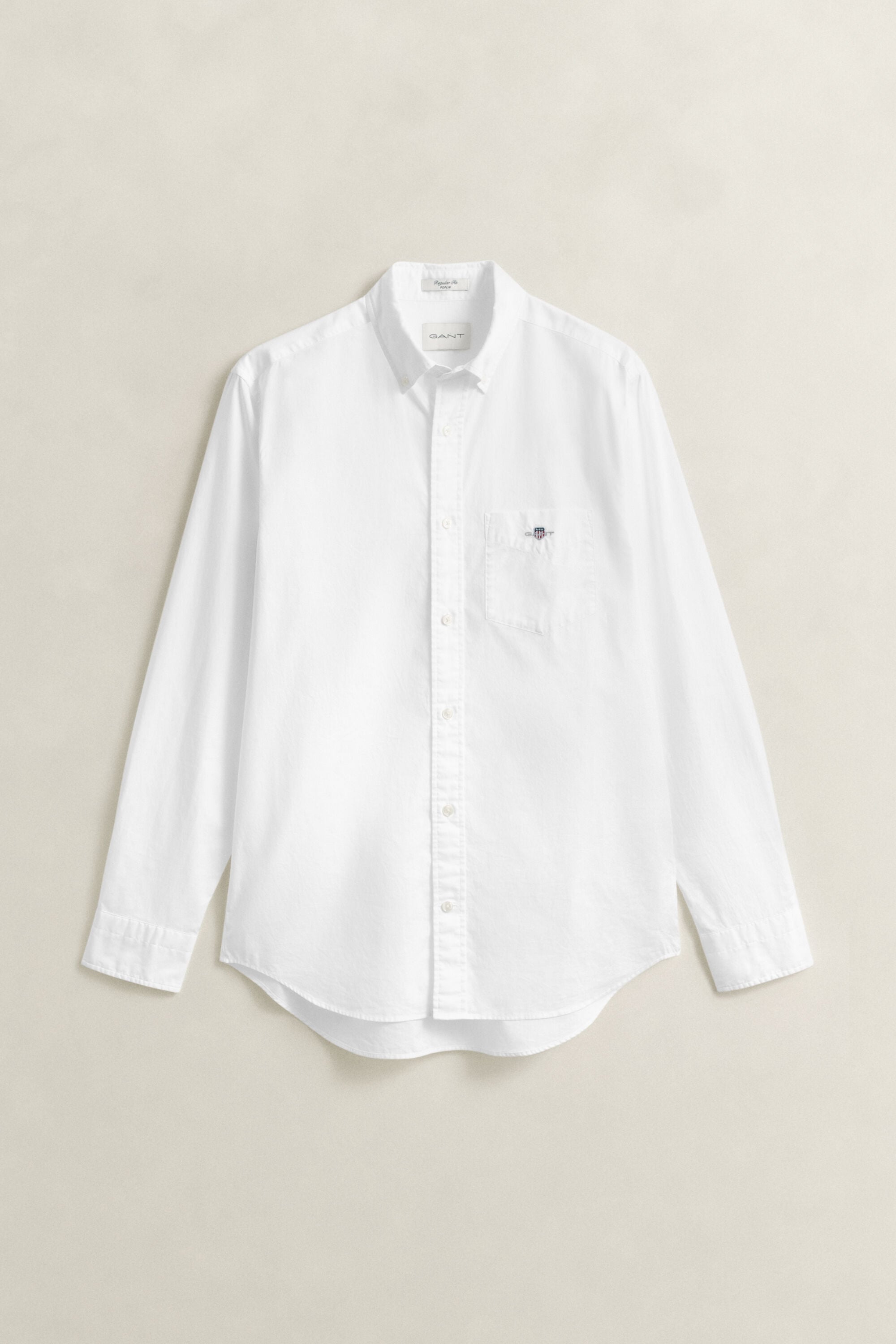 Chemise regular classique en popeline