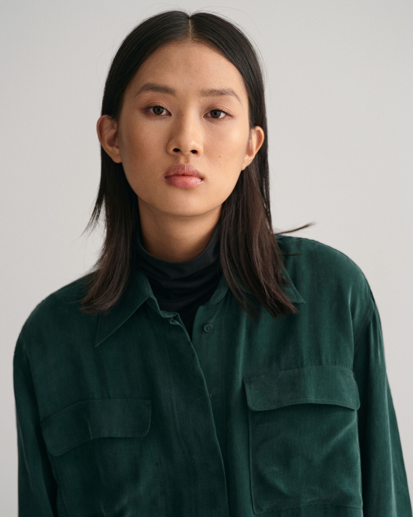 Chemise relaxed fit style militaire