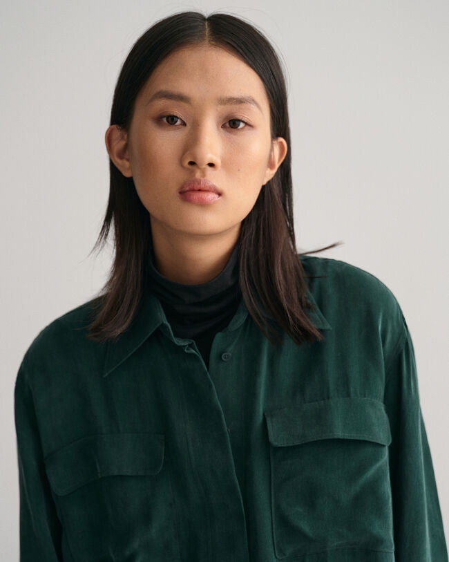 Chemise relaxed fit style militaire