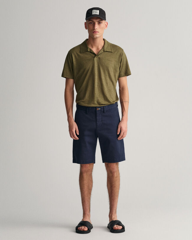 Short slim fit en serg&eacute; Hallden