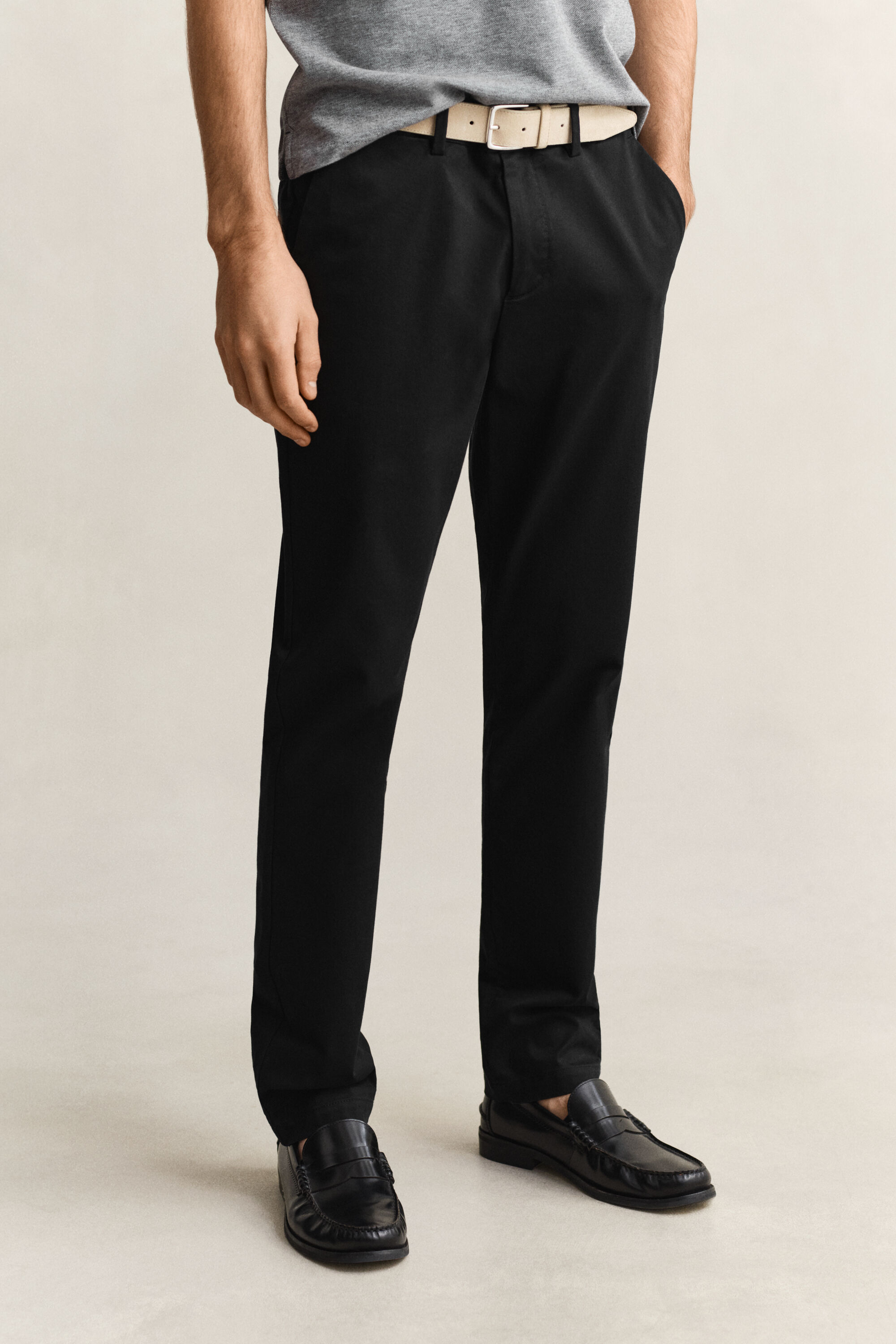 Pantalon chino élégant coupe slim