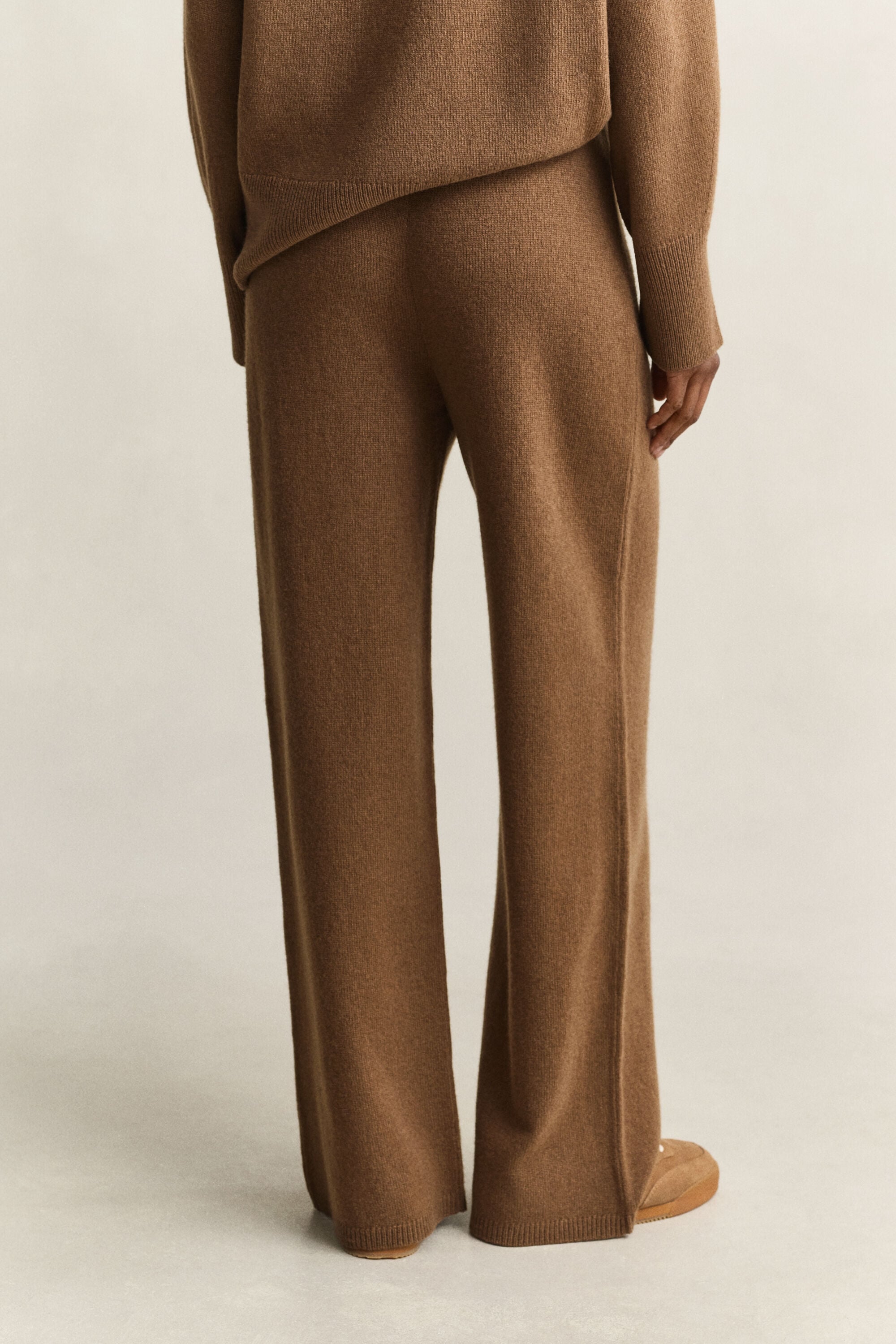 Pantalon en laine et cachemire