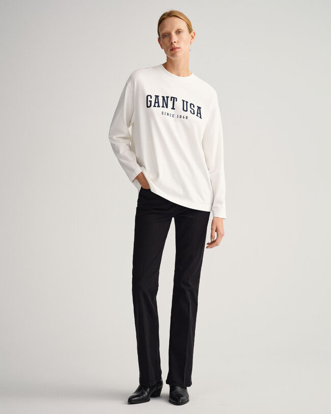 T-shirt à manches longues USA Graphic