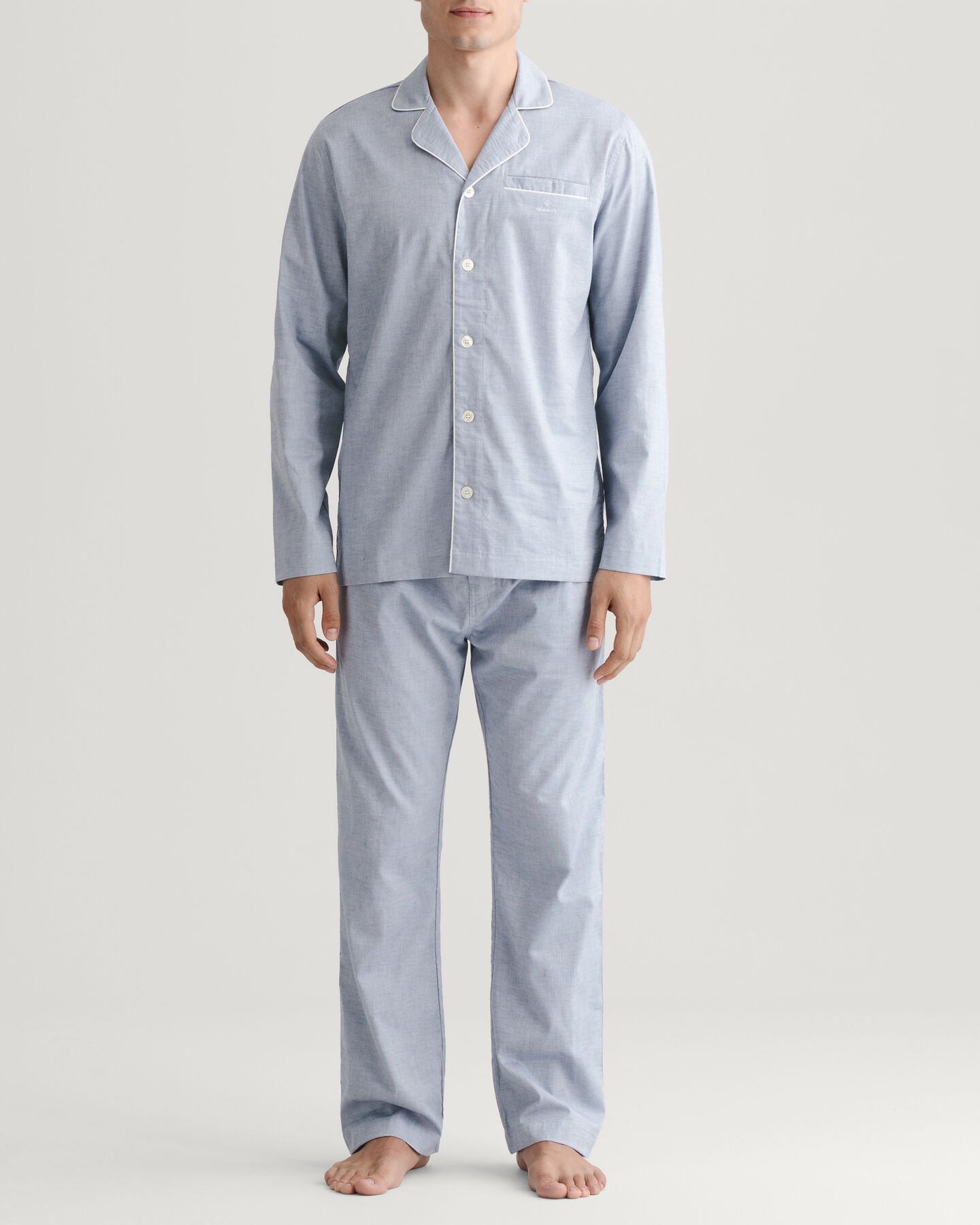 Pyjama en coton Oxford