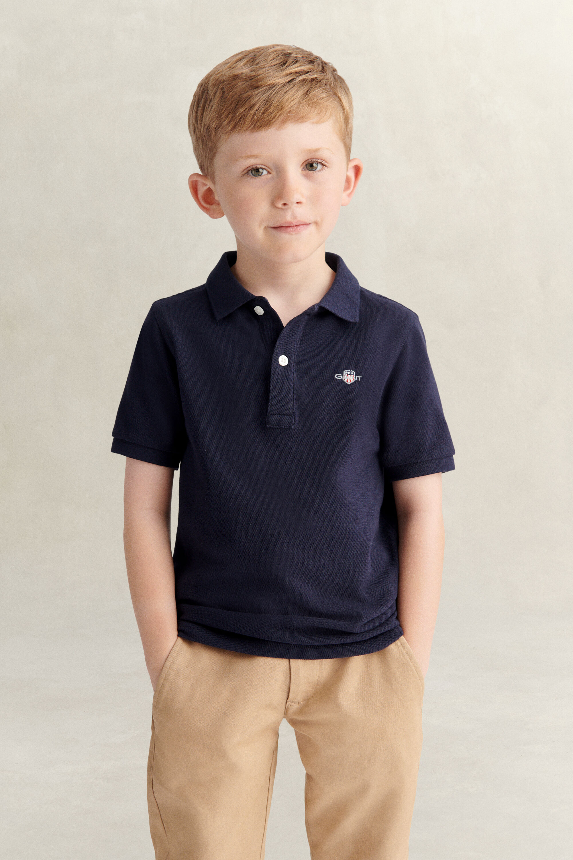 Polo avec écusson Enfant