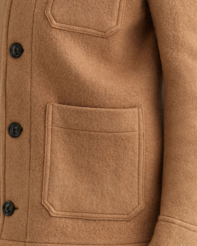 Veste courte en laine