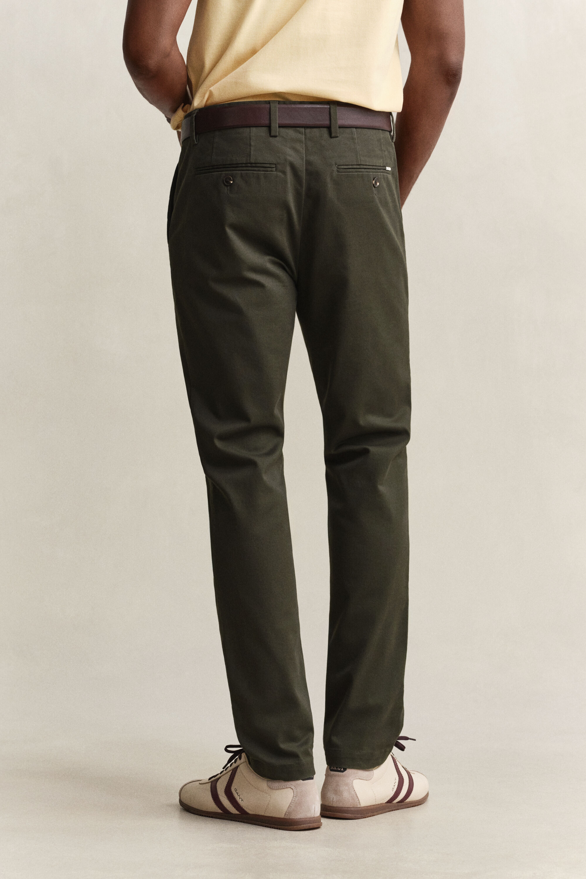 Pantalon chino élégant coupe slim