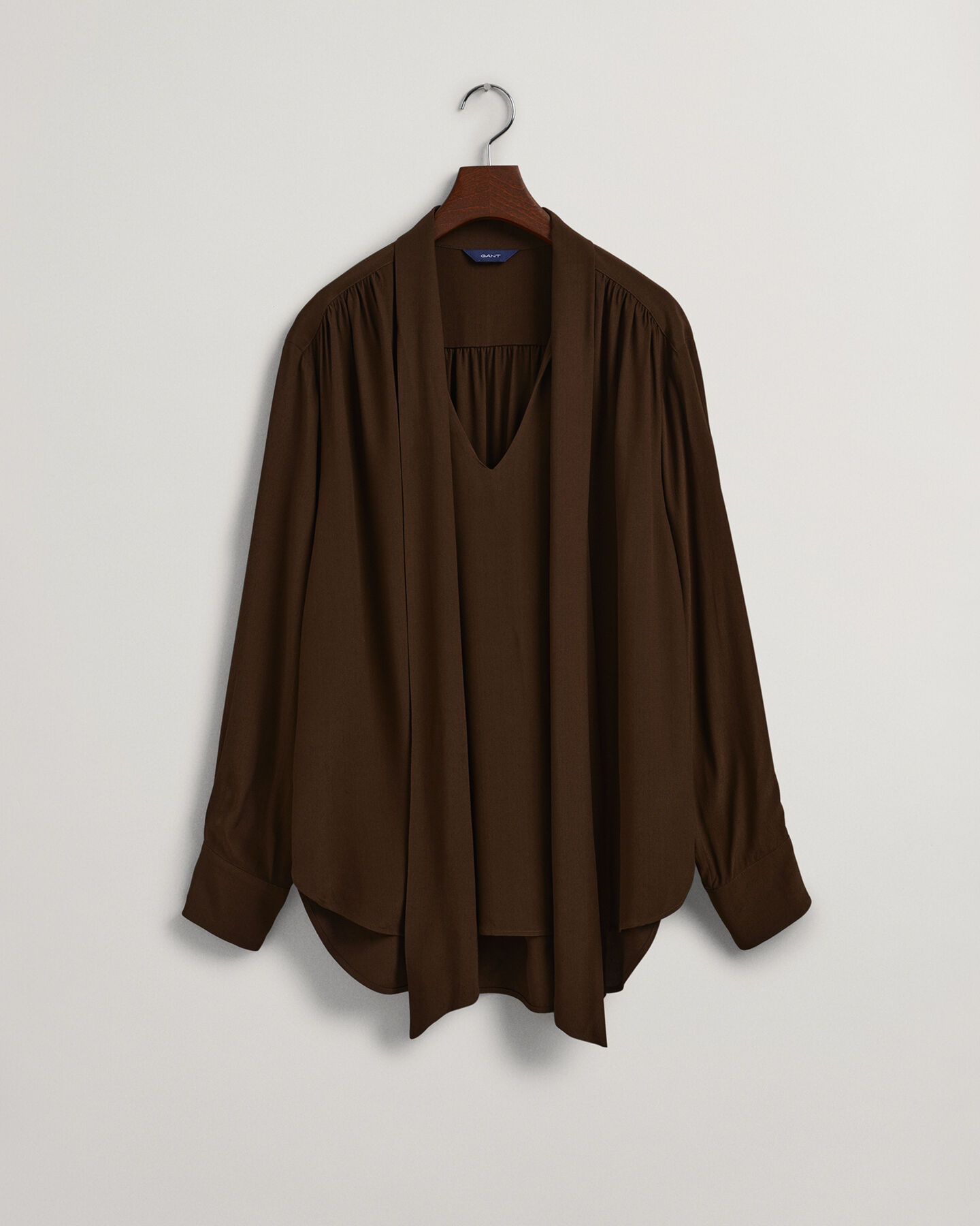 Chemisier &agrave; n&oelig;ud lavalli&egrave;re