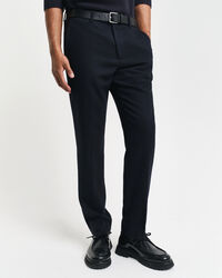 Pantalon de costume slim fit à chevrons