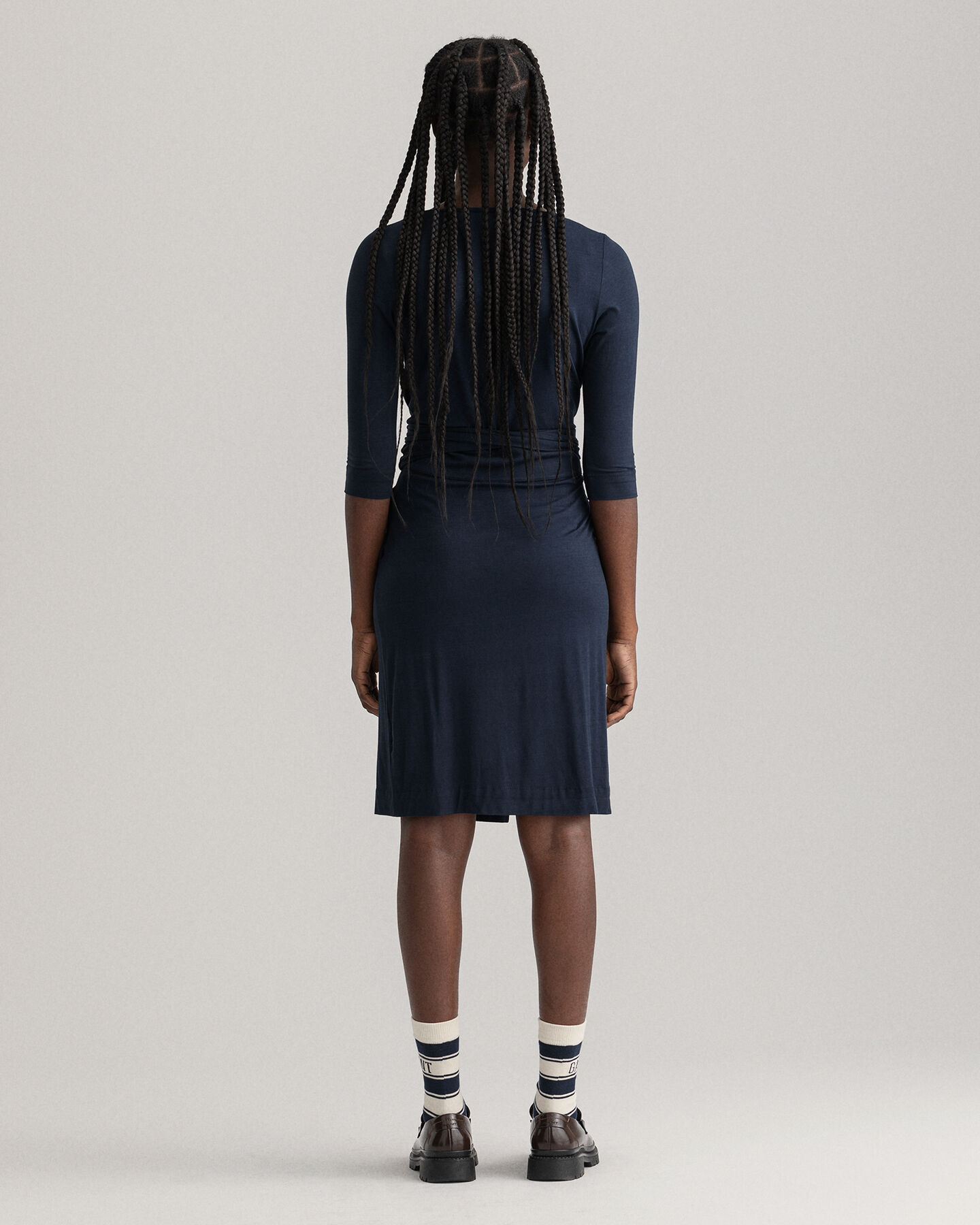 Robe portefeuille en jersey