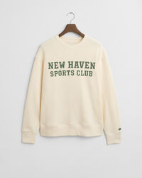 Sweat-shirt col rond avec logo