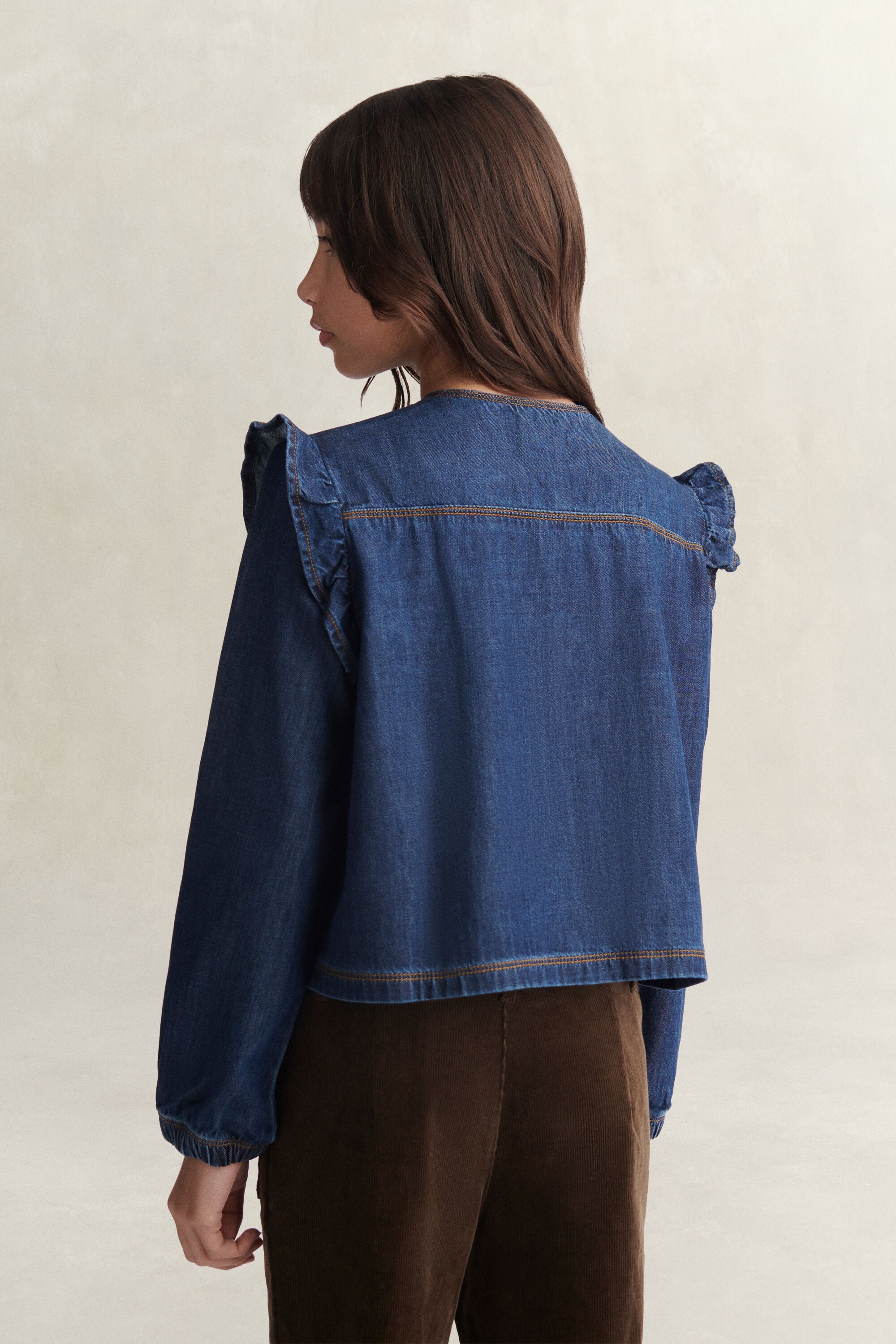 Chemise en denim Ado Fille