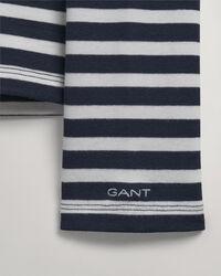 T-shirt c&ocirc;tel&eacute; &agrave; manches longues et rayures