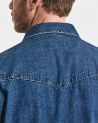 Chemise coupe décontractée en denim Rodeo