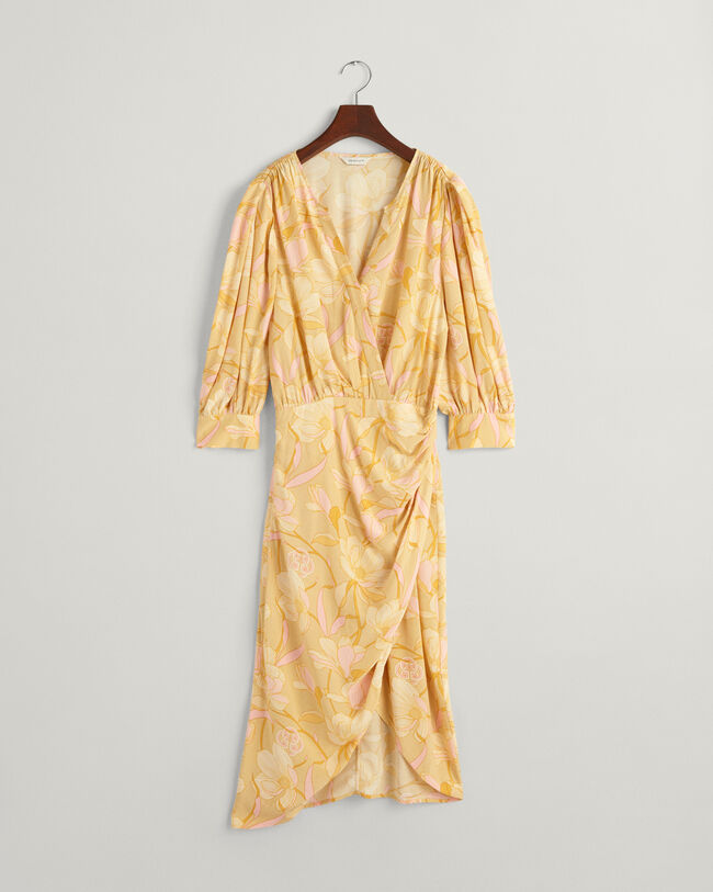 Robe portefeuille regular fit Magnolia Print