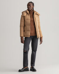 Doudoune mi-longue en duvet