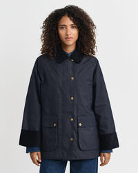 Veste en coton ciré Double Decker