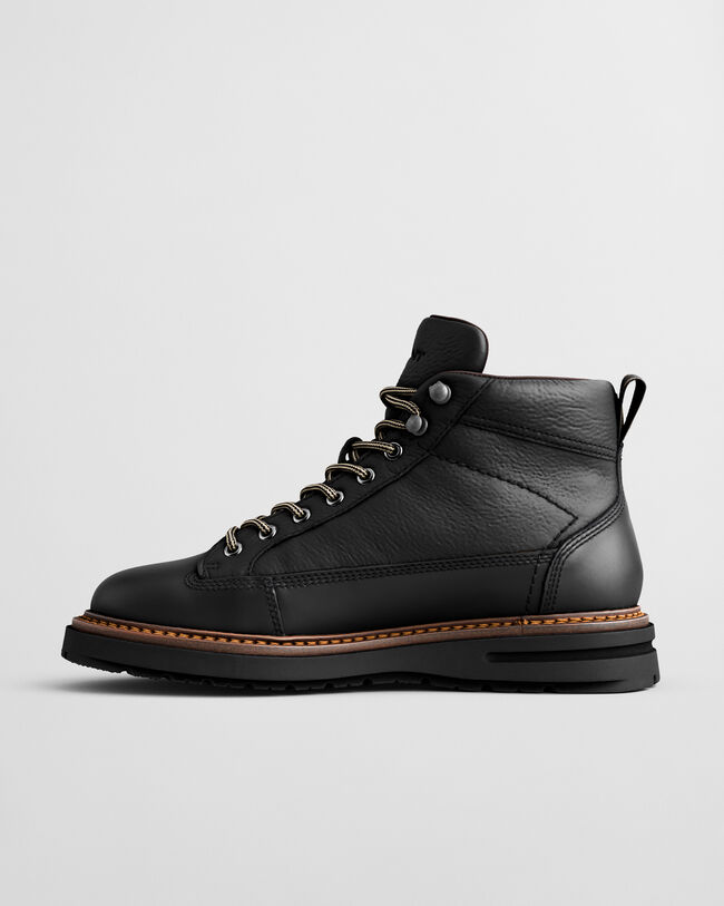 Bottines mi-hautes en cuir Hillprep