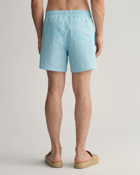 Short de bain classic fit en seersucker