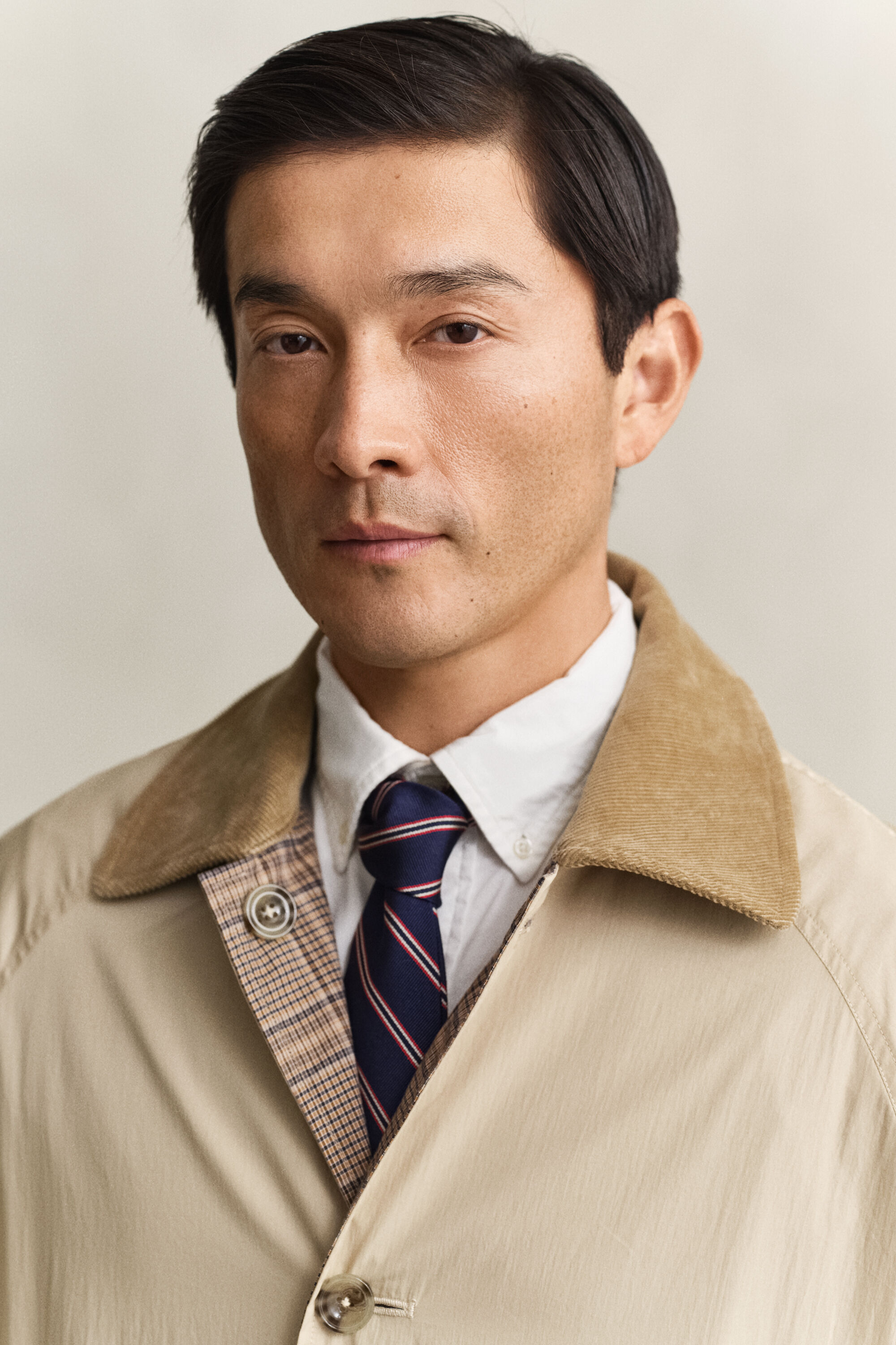 Manteau léger réversible