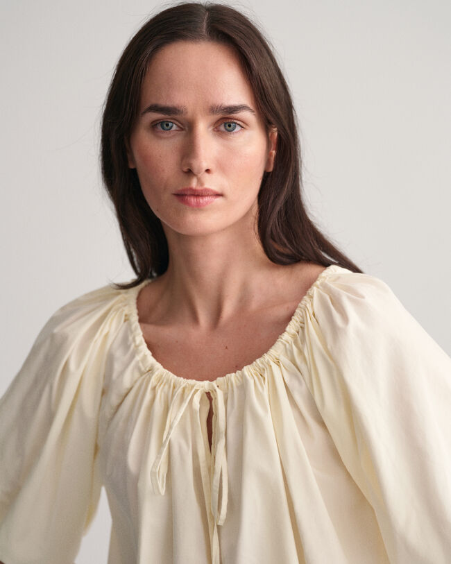 Chemisier &agrave; fronces