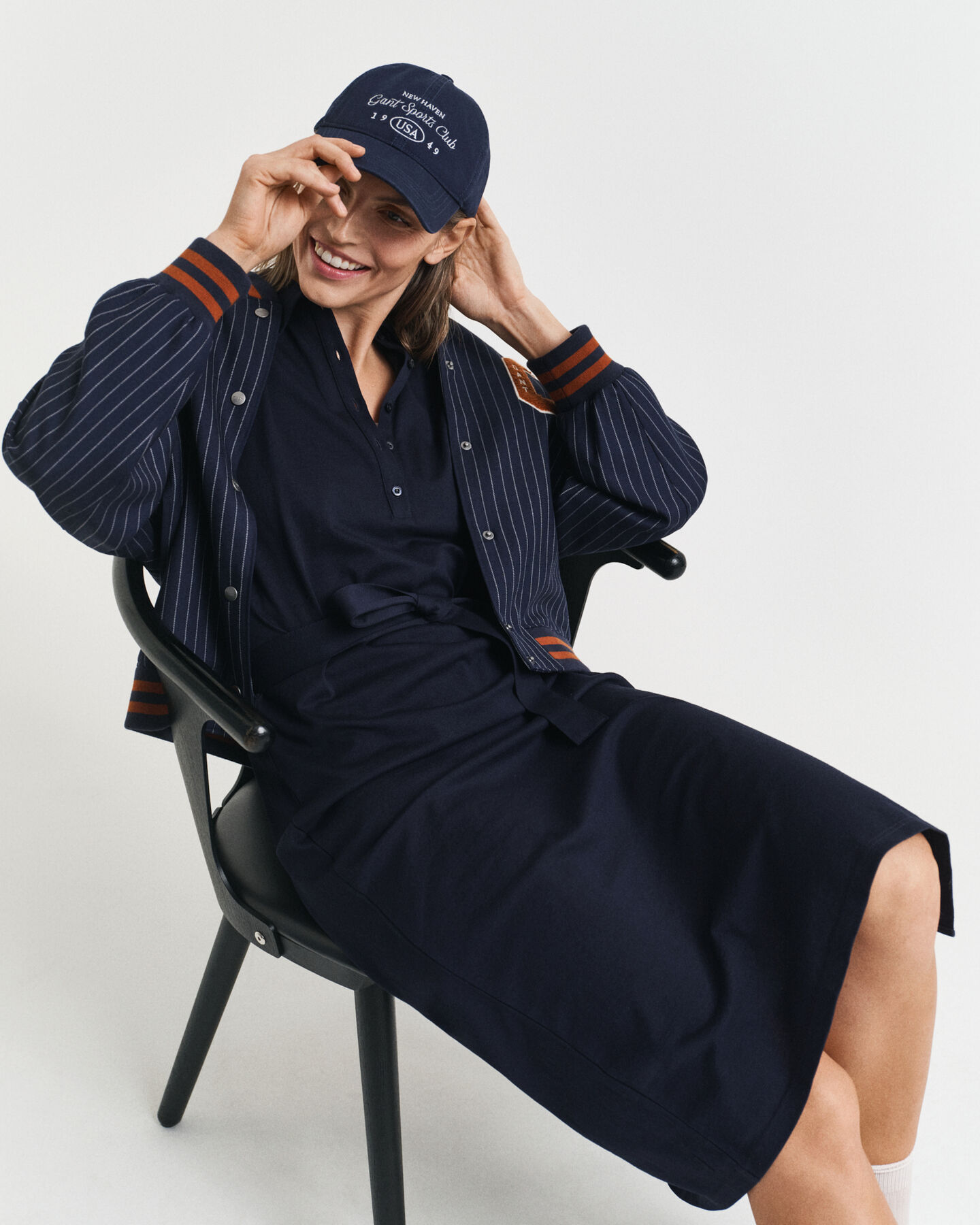 Robe polo en coton piqué