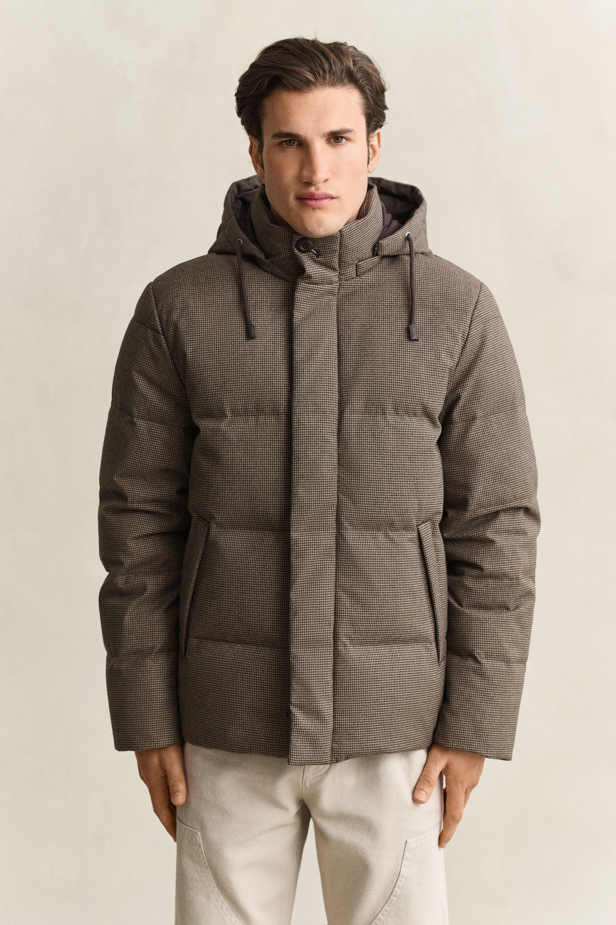 Veste matelassée en flanelle